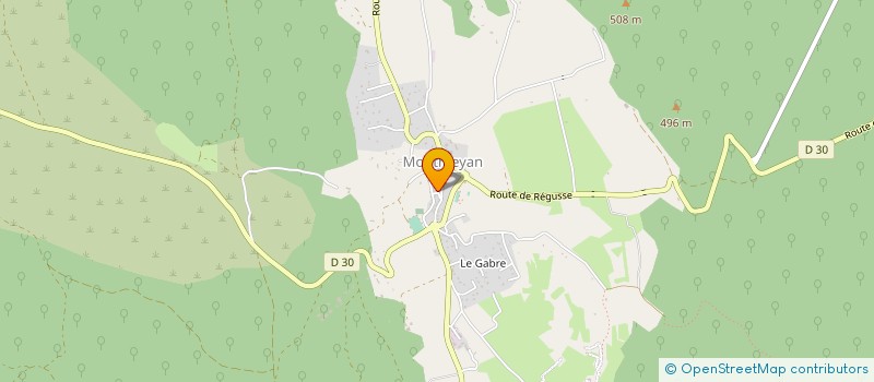 localisation de l'entreprise SCI FLASH à MONTMEYAN