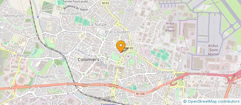 localisation de l'entreprise SCI FLAT-IMMO à COLOMIERS