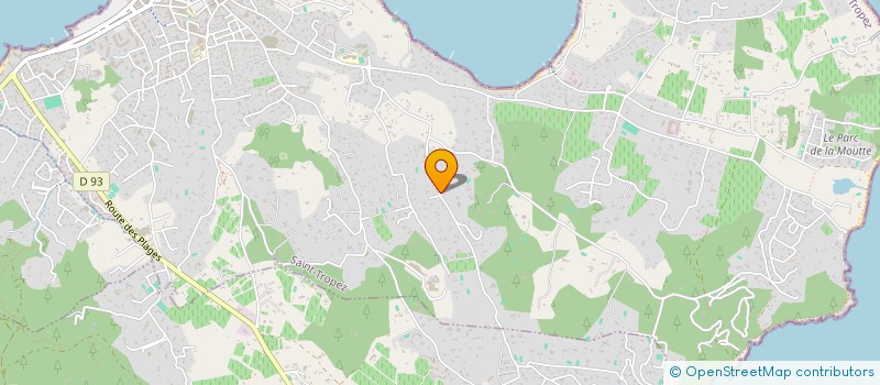 localisation de l'entreprise SCI FLAUCINE à SAINT-TROPEZ