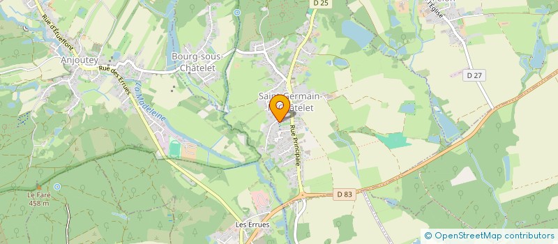 localisation de l'entreprise SCI FLAURE  ROMAGNY-SOUS-ROUGEMONT