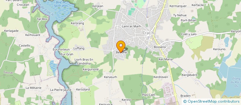 localisation de l'entreprise SCI FLAVERO  CRACH