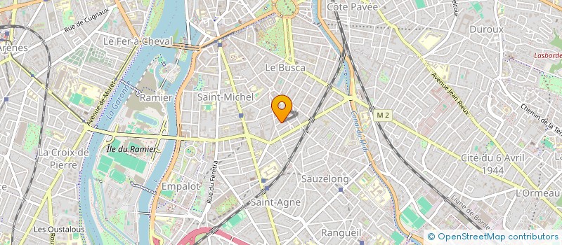 localisation de l'entreprise SCI FLAVI à TOULOUSE