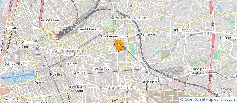 localisation de l'entreprise SCI FLAVIAR à MARSEILLE