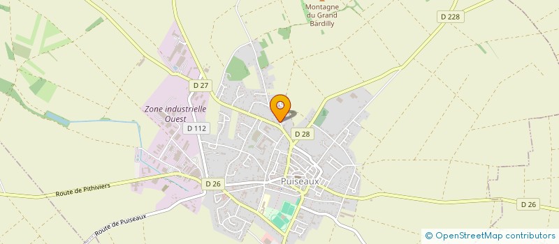 localisation de l'entreprise SCI FLAVIE à PUISEAUX