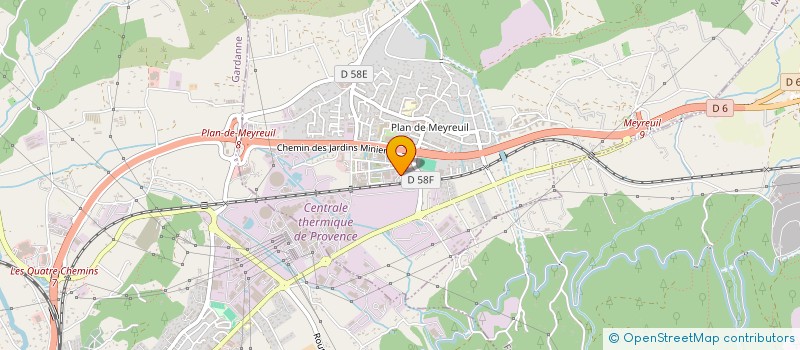 localisation de l'entreprise SCI FLAVIEN  MEYREUIL