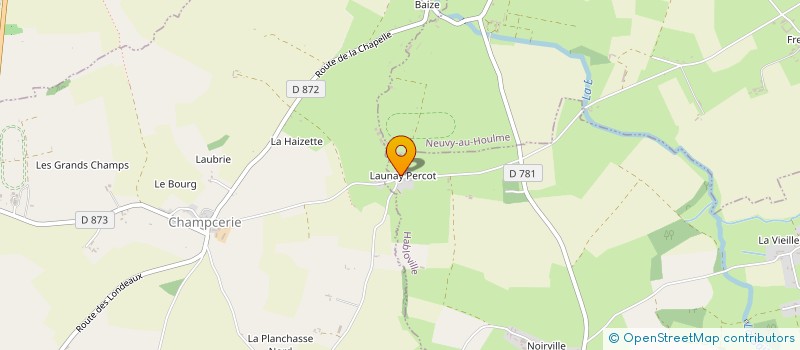 localisation de l'entreprise SCI FLAVIEN à NEUVY-AU-HOULME