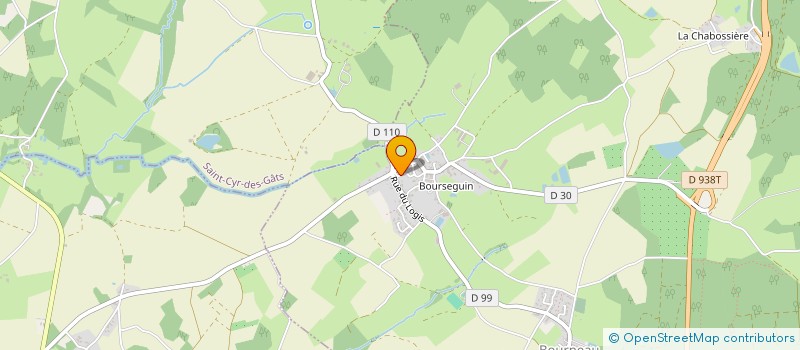 localisation de l'entreprise SCI FLAVIEN HS  BOURNEAU