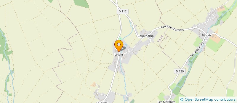 localisation de l'entreprise SCI FLAVILO  TURNY