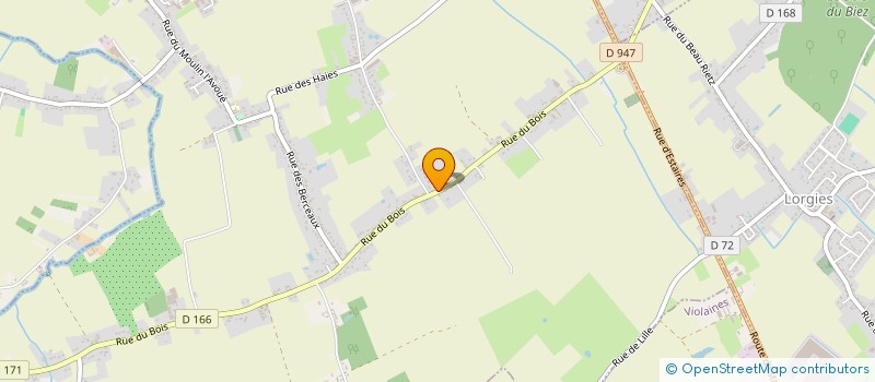 localisation de l'entreprise SCI FLAVIRO ET ASSOCIES  RICHEBOURG