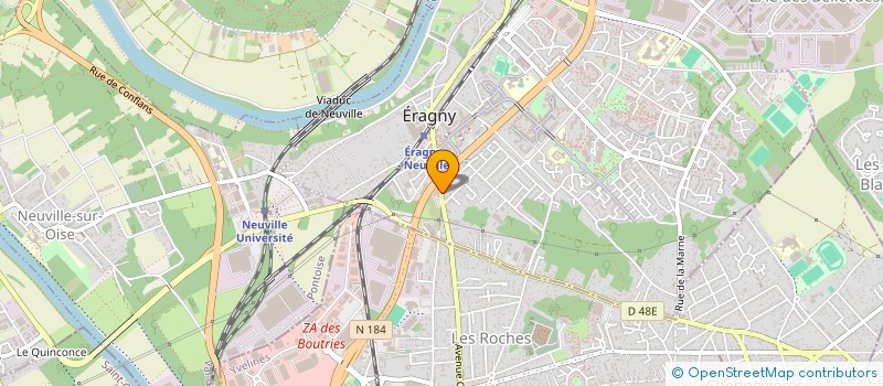 localisation de l'entreprise SCI FLC ET FILS  ERAGNY