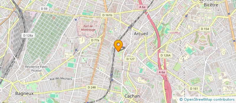 localisation de l'entreprise SCI FLCB  ARCUEIL