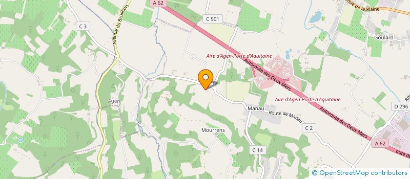 localisation de l'entreprise SCI FLCDD  SAINT-VINCENT-DE-LAMONTJOIE