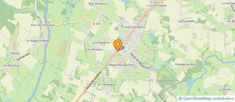 localisation de l'entreprise SCI FLD  CUISERY