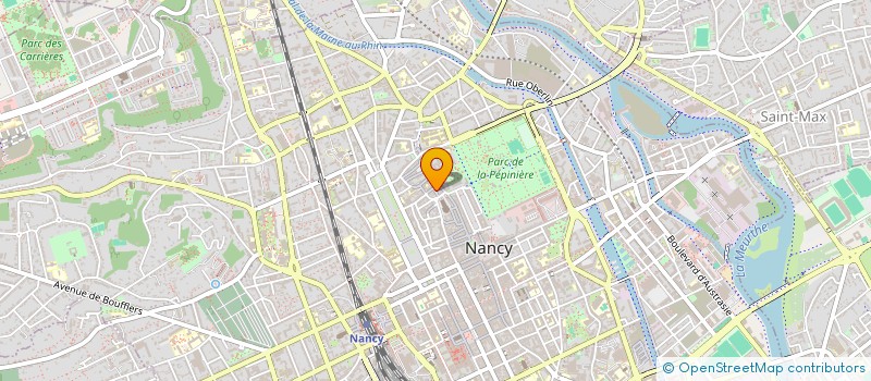 localisation de l'entreprise SCI FLD  NANCY