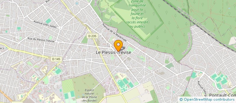 localisation de l'entreprise SCI FLEAC INVESTISSEMENTS à LE PLESSIS-TREVISE