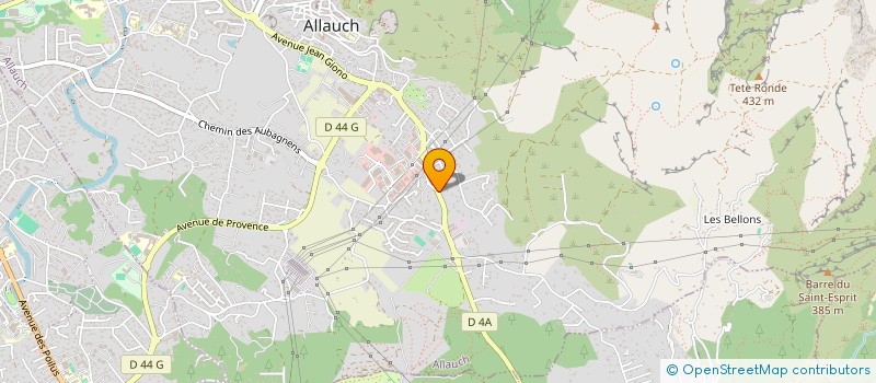 localisation de l'entreprise SCI FLECH  ALLAUCH