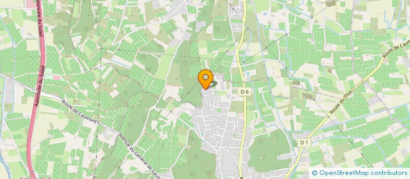 localisation de l'entreprise SCI FLECHAIRE  CAUMONT-SUR-DURANCE