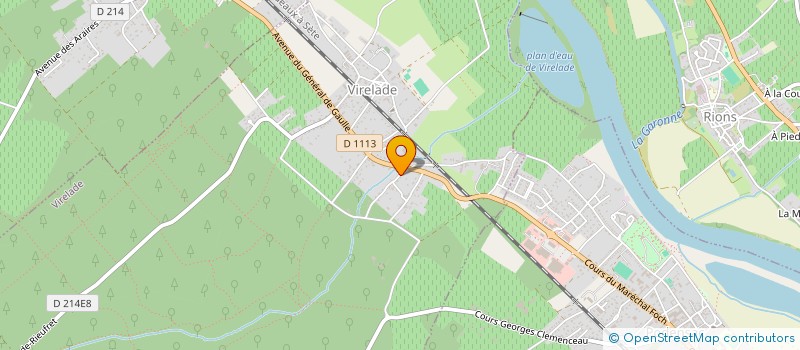 localisation de l'entreprise SCI FLECHE  LANDIRAS