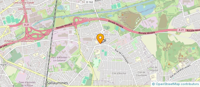 localisation de l'entreprise SCI FLECK  NOYELLES-SOUS-LENS