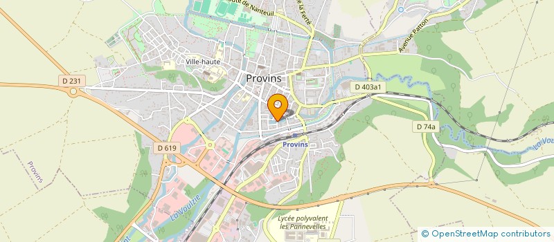 localisation de l'entreprise SCI FLEIGNY à PROVINS