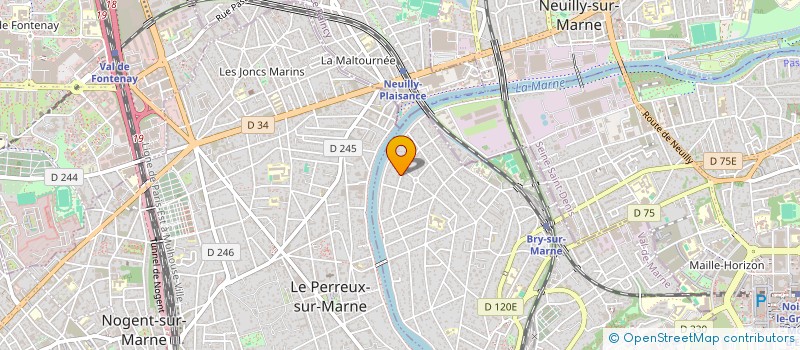localisation de l'entreprise SCI FLEISCHER 2 à BRY-SUR-MARNE