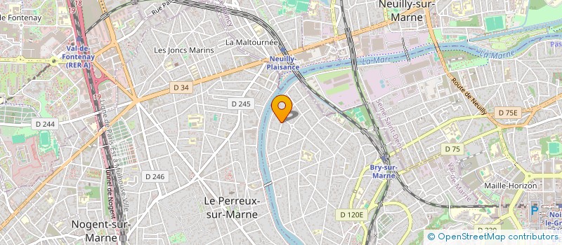 localisation de l'entreprise SCI FLEISCHER  BRY-SUR-MARNE