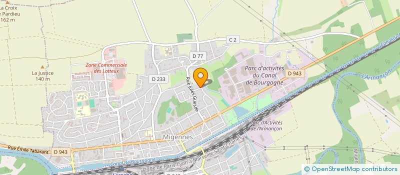 localisation de l'entreprise SCI FLEMING  MIGENNES