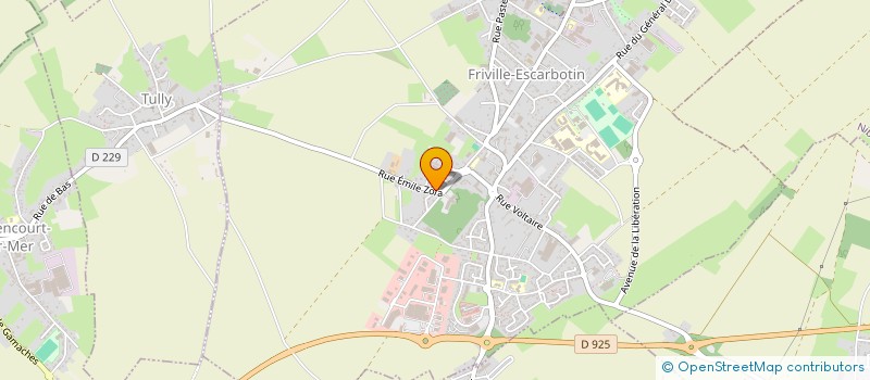 localisation de l'entreprise SCI FLET  FRIVILLE-ESCARBOTIN