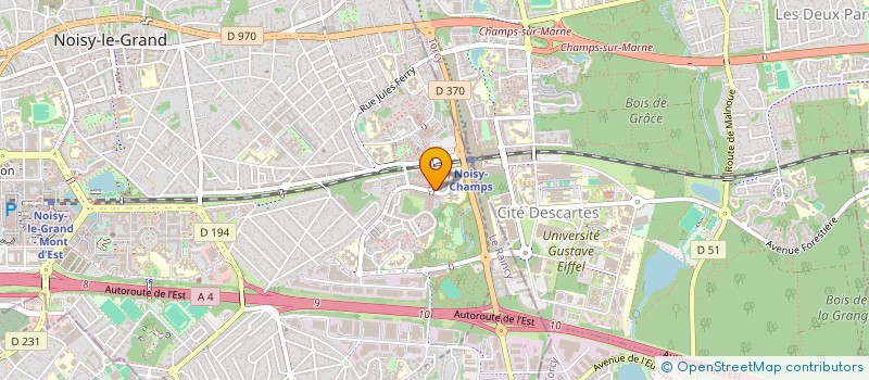 localisation de l'entreprise SCI FLEU RO PE à NOISY-LE-GRAND