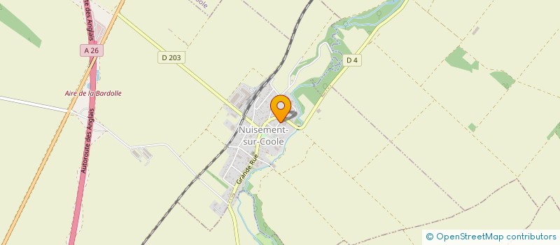 localisation de l'entreprise SCI FLEUBERT  NUISEMENT-SUR-COOLE