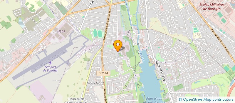 localisation de l'entreprise SCI FLEUR  BOURGES