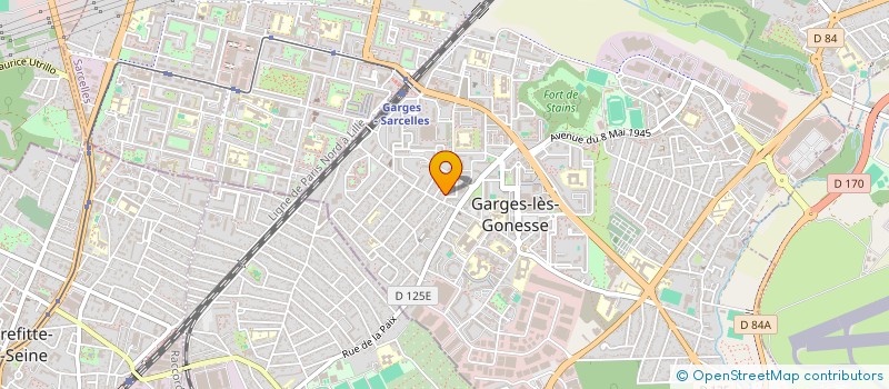 localisation de l'entreprise SCI FLEUR à GARGES-LES-GONESSE