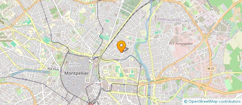 localisation de l'entreprise SCI FLEUR à MONTPELLIER