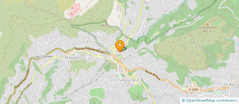 localisation de l'entreprise SCI FLEUR  CHATEAUNEUF-GRASSE