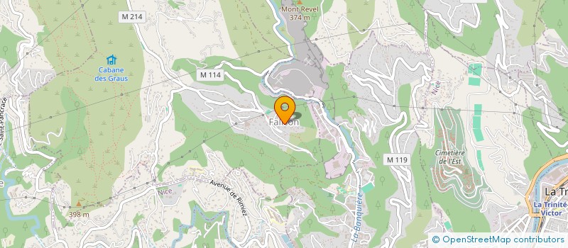 localisation de l'entreprise SCI FLEUR  FALICON