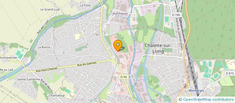 localisation de l'entreprise SCI FLEUR à CHALETTE-SUR-LOING