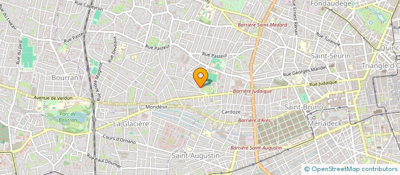 localisation de l'entreprise SCI FLEUR  BORDEAUX