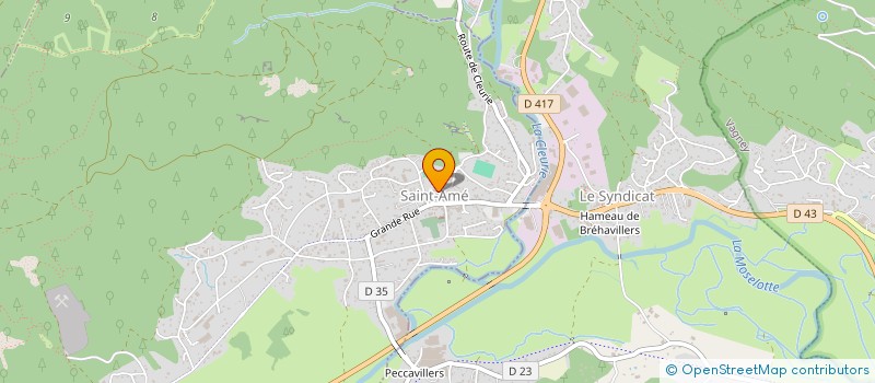 localisation de l'entreprise SCI FLEUR D'ARNICA  SAINT-AME