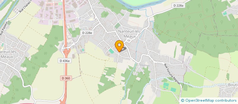localisation de l'entreprise SCI FLEUR DE LA PRAIRIE à NANTEUIL-LES-MEAUX