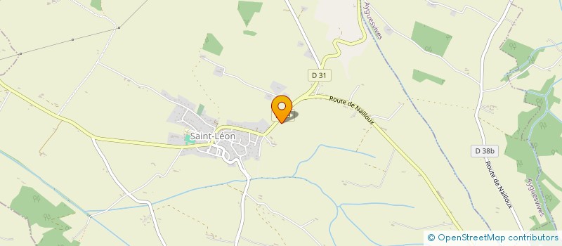 localisation de l'entreprise SCI FLEUR DE LYS  SAINT-LEON