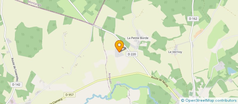 localisation de l'entreprise SCI FLEUR DE LYS  ARQUIAN