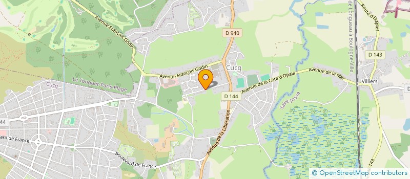 localisation de l'entreprise SCI FLEUR INVESTISSEMENTS à CUCQ