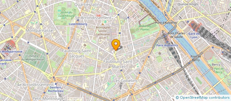 localisation de l'entreprise SCI FLEURANCEAU  PARIS