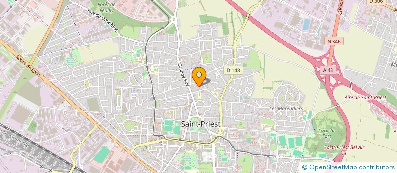 localisation de l'entreprise SCI FLEURETON  SAINT-PRIEST