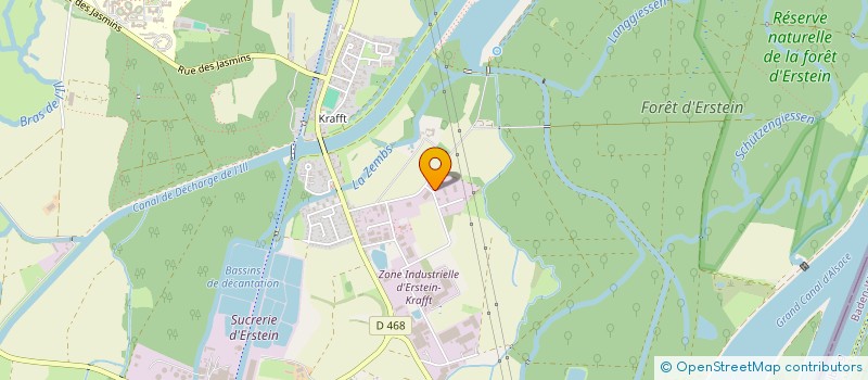 localisation de l'entreprise SCI FLEURETTE  ERSTEIN