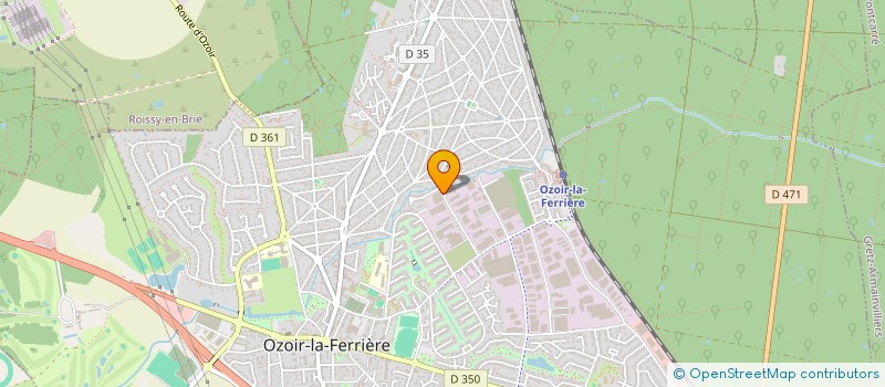 localisation de l'entreprise SCI FLEUREUSE IV  OZOIR-LA-FERRIERE