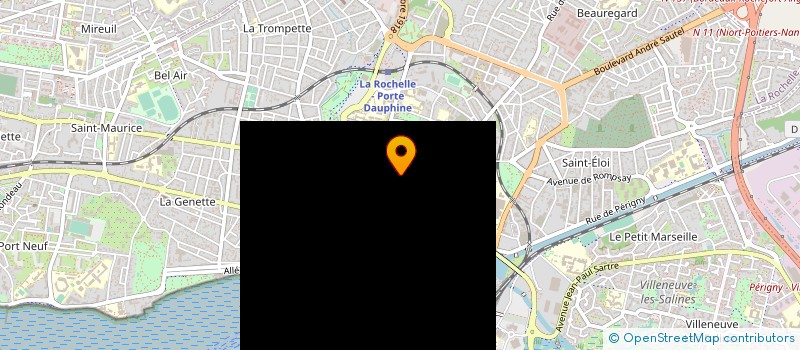 localisation de l'entreprise SCI FLEURIAU  LA ROCHELLE