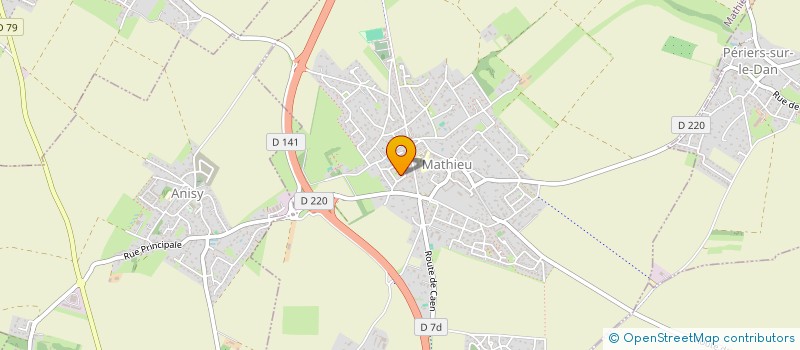 localisation de l'entreprise SCI FLEURIE  MATHIEU