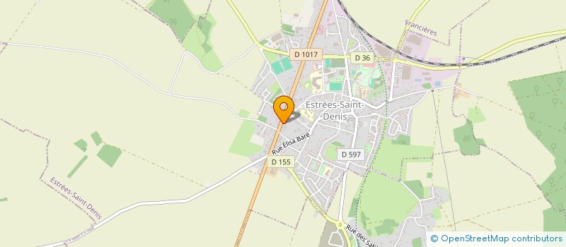 localisation de l'entreprise SCI FLEURIE 60  ESTREES-SAINT-DENIS