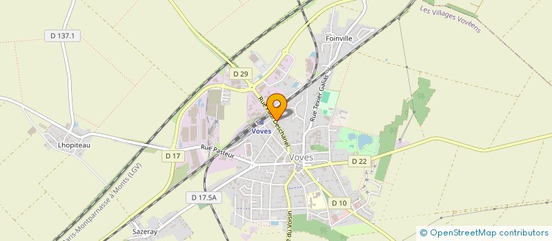 localisation de l'entreprise SCI FLEURIE à LES VILLAGES VOVEENS